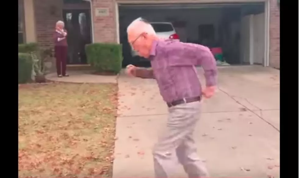 Adorable Texas Grandpa Has The Cutest Way To Say Bye