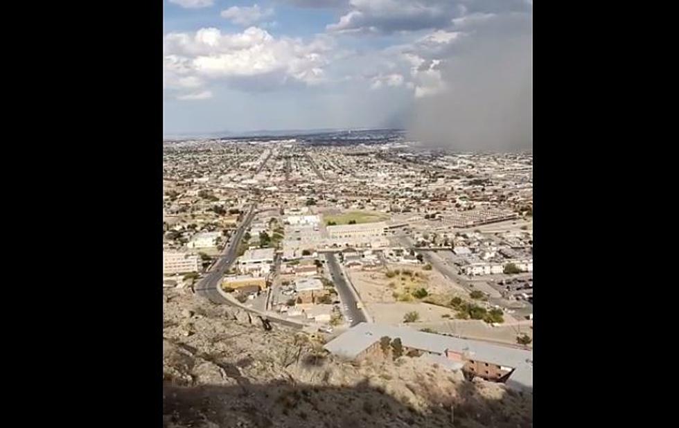 El Pasoan Filmed Insane Storm Invading Juarez and El Paso