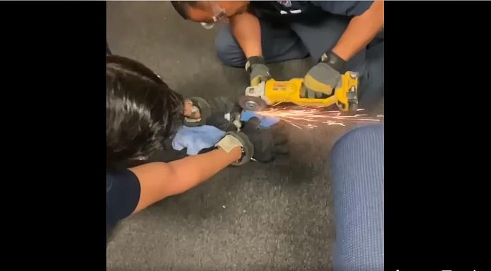 El Paso Firefighters Save An Adorable Kitten Stuck In A Pipe