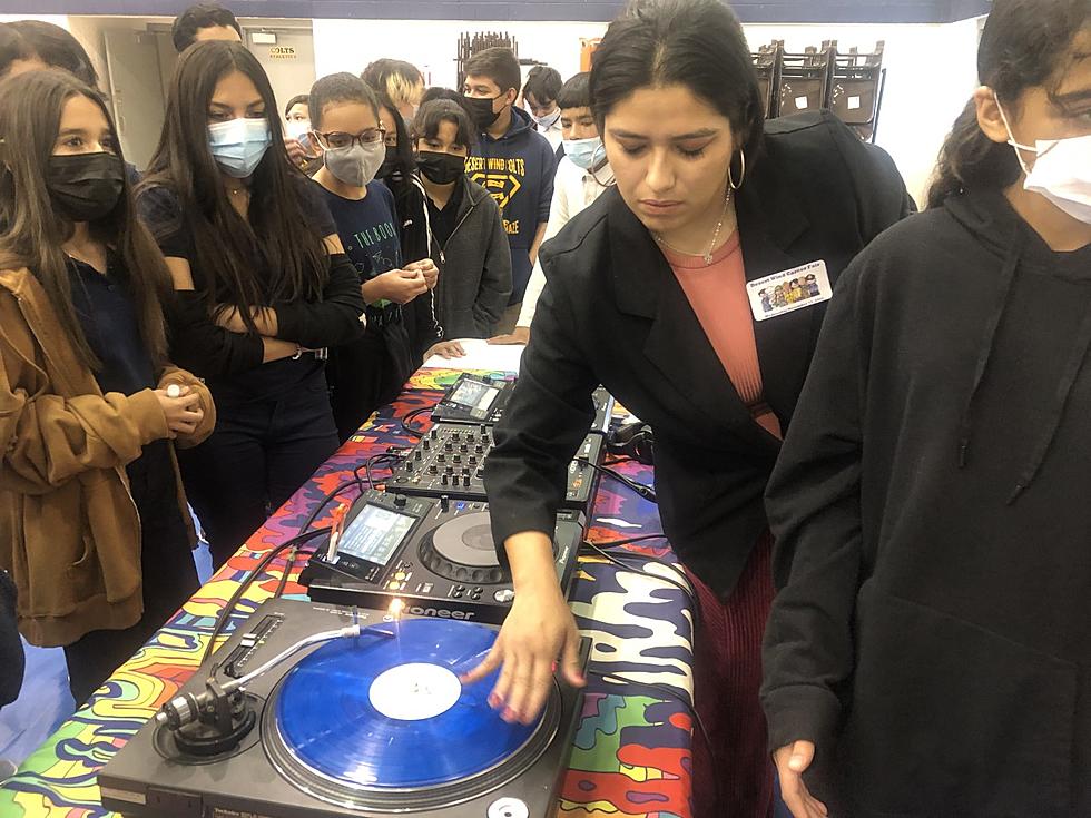 El Paso DJ Birth Defects Took the Club to Students on Career Day