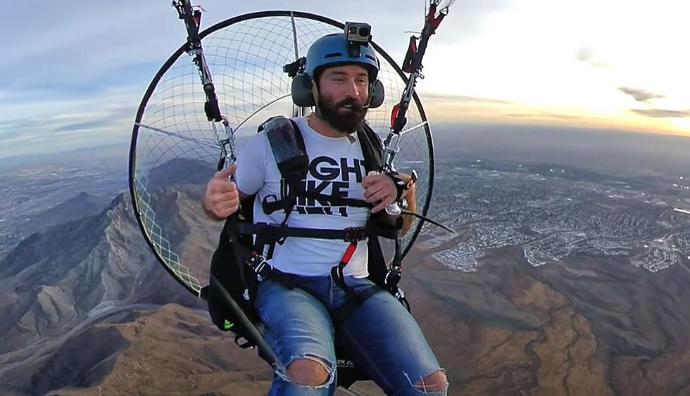 This El Paso Man Loves Flying in the Sky for the Cruise & View