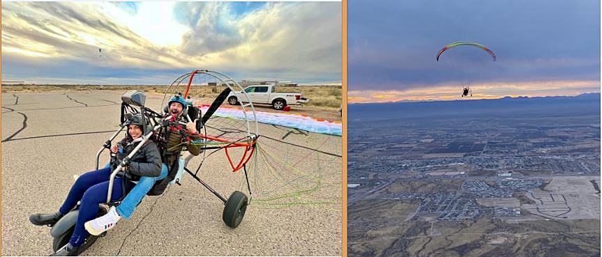 Lisa Experiences The Excitement Of Paramotoring & The Best View O