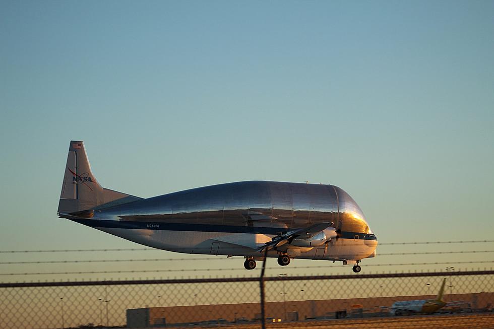 Check Out the Photos of the Super Guppy Landing In El Paso