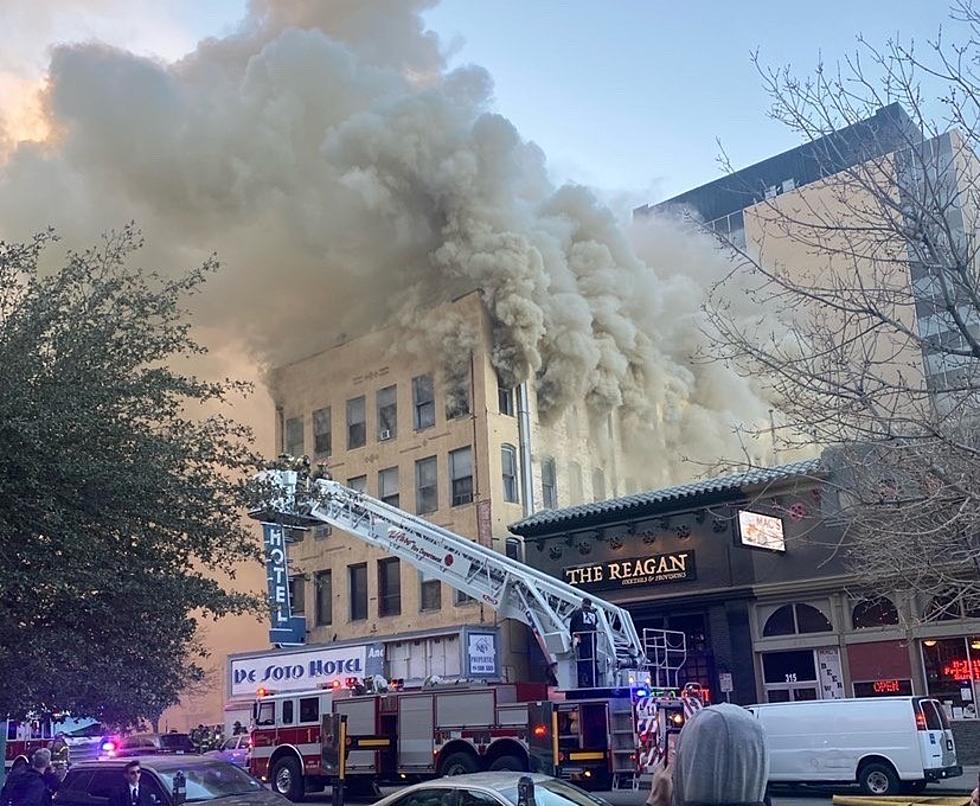 El Paso Businesses Around De Soto Hotel Need Of Help After Fire