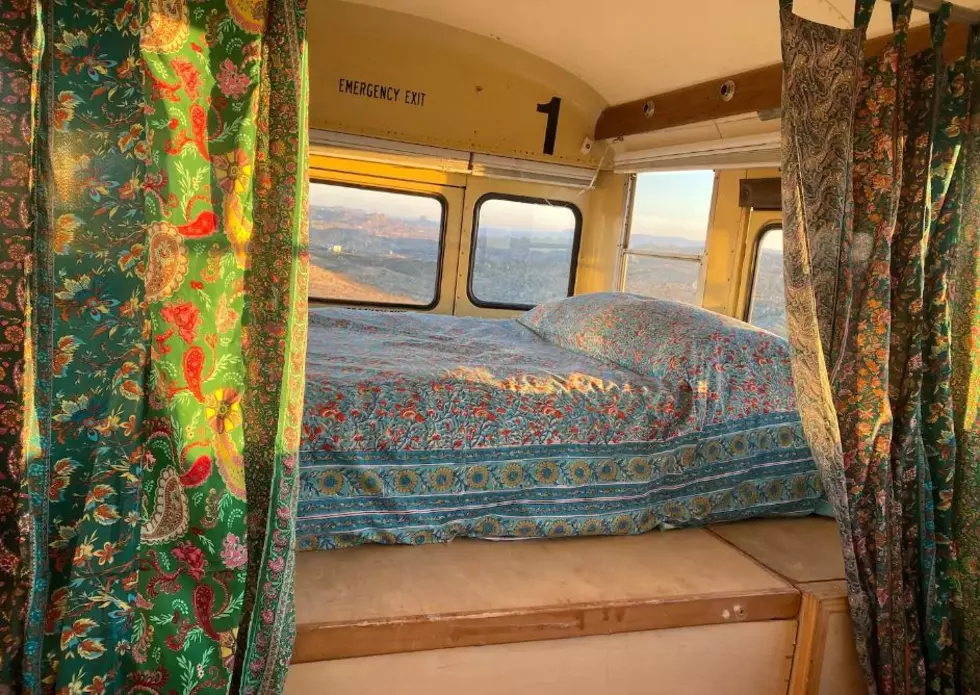 Enjoy Breathtaking Views at This Unique Airbnb Bus In Texas