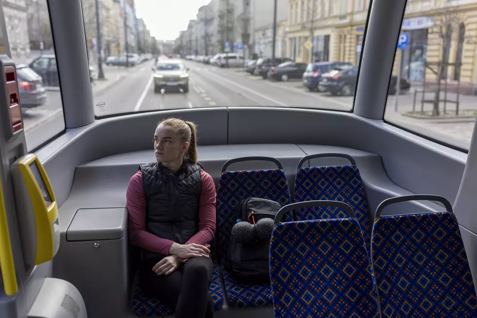 Yana Hladiychuk Trains In Poland after fleeing the war in Ukraine