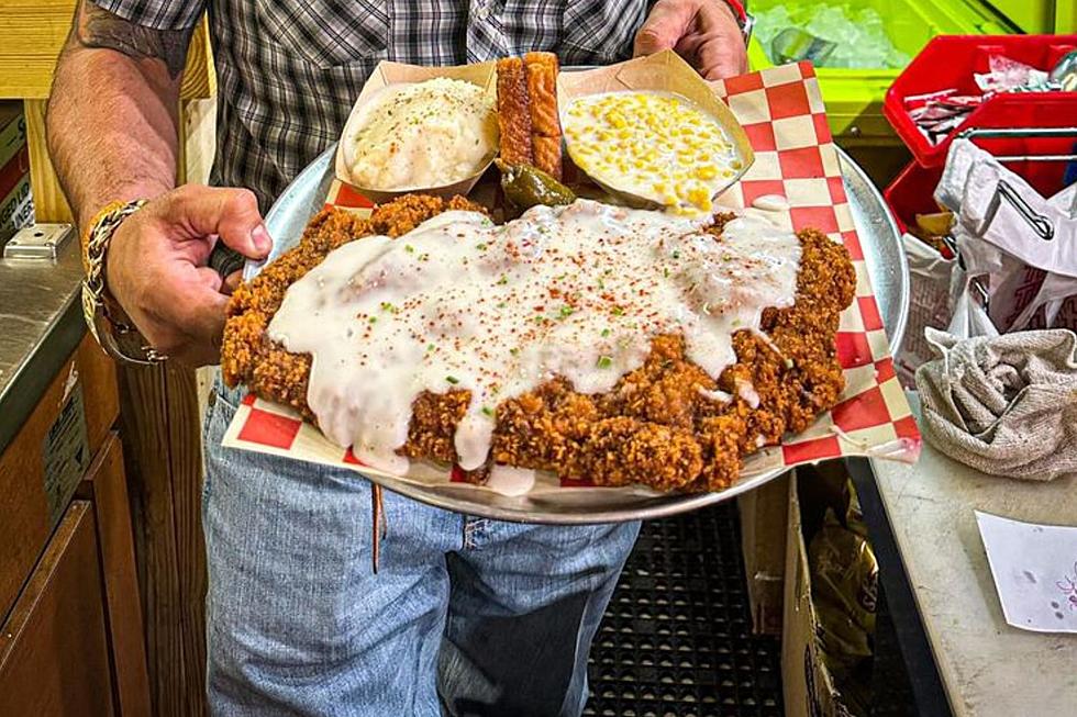 Everyone is Drooling Over this Texas Sized Chicken Fried Steak