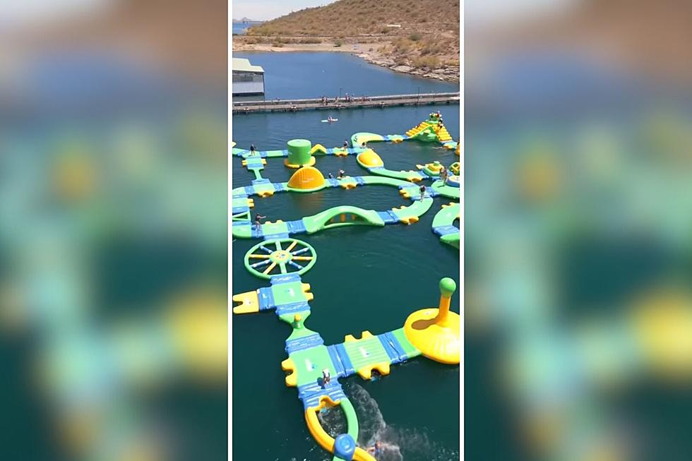 This huge floating obstacle course in Texas is like 'Ninja Warrior