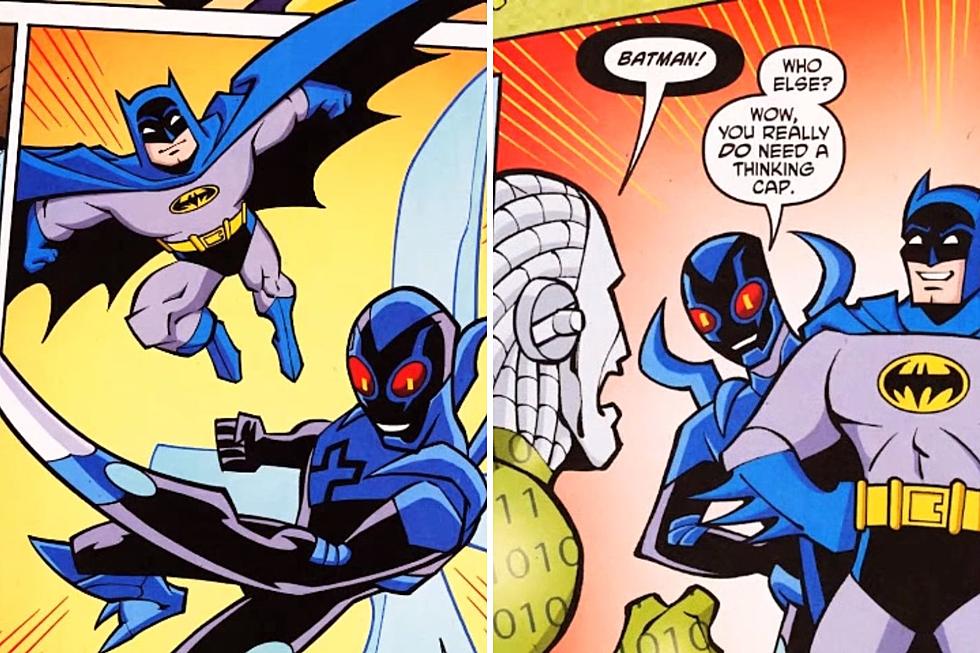 Batman and Blue Beetle&#8217;s Epic Team-Up in El Paso Comic