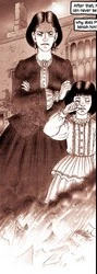 Image of the Liddell's from page 69 of Bryan Talbot's 'Alice in Sunderland'