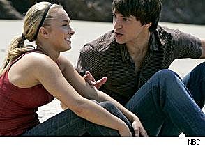 This is an image of West and Claire, from Heroes.