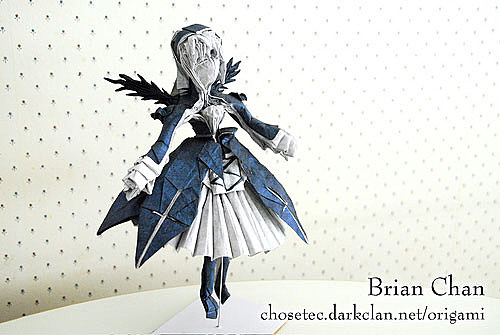 25 Incredible Japanese Anime Characters in Origami Form