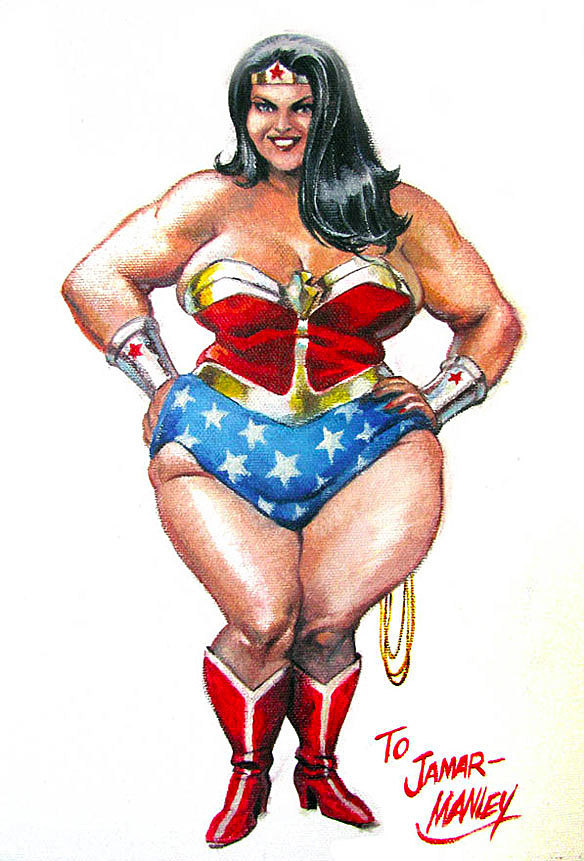 The Big Beautiful Wonder Woman Blog Showcases a Plus Sized Amazonian Prince...
