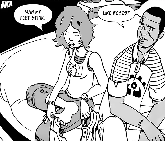 Sometimes your feet just stink.