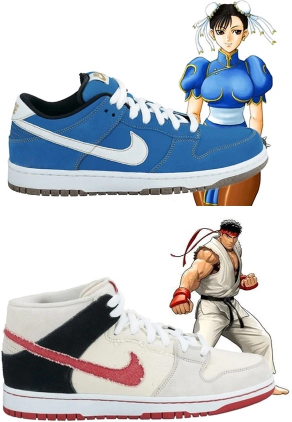 Hadoken Like Ryu With Rumored 'Street Fighter' Sneakers