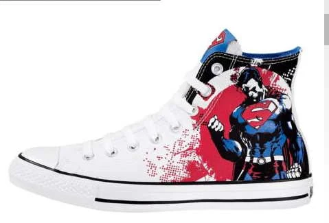 superman converse shoes