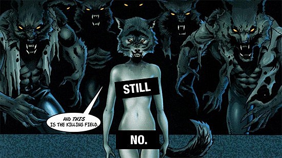 Female Werewolf Nude