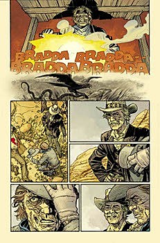 Dave Stewart coloring JH Williams III on 'Jonah Hex'