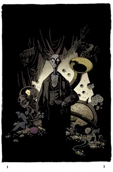 Dave Stewart colors Mike Mignola on 'Amazing Screw-on Head'