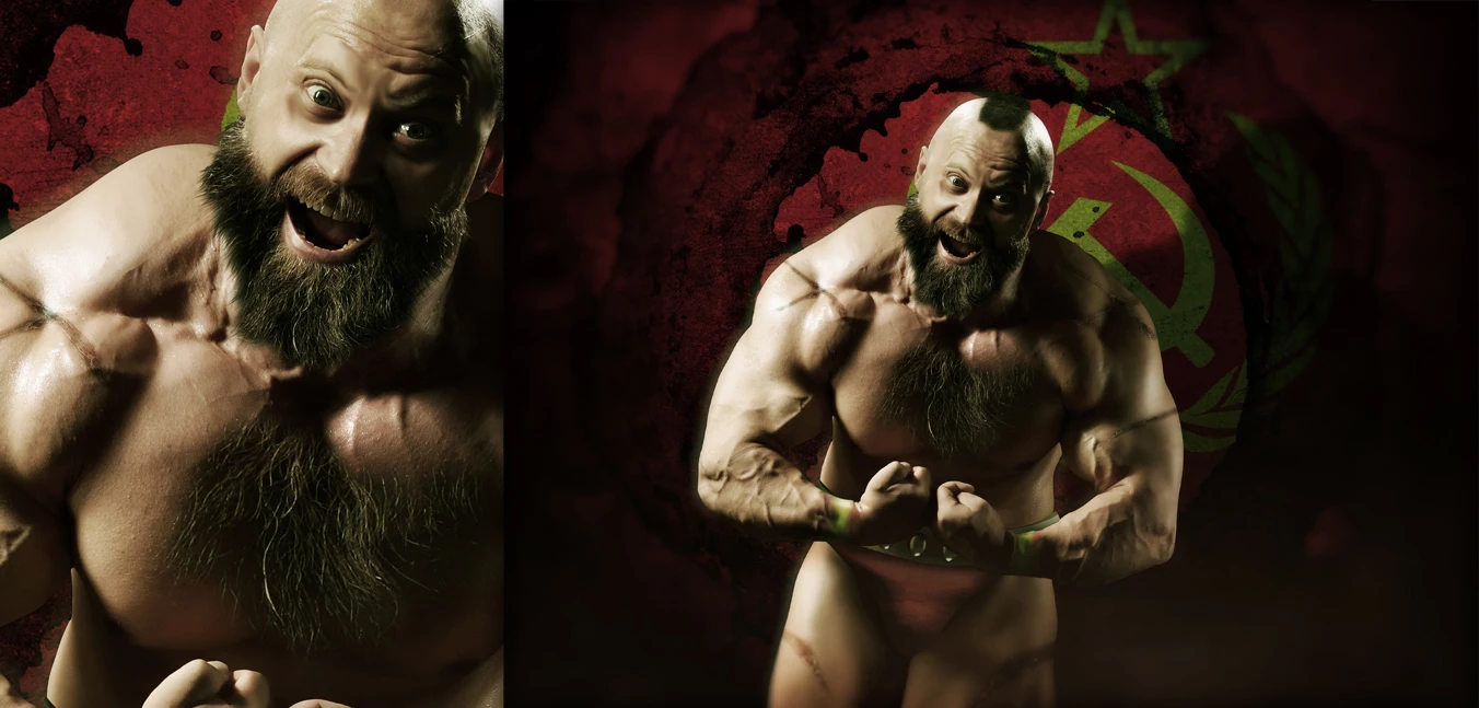 Hyper Real Super Street Fighter IV Art Featuring Zangief src=