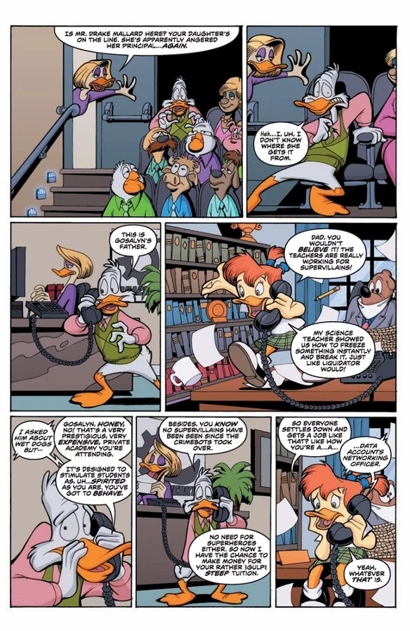 Darkwing Duck Flaps In The Night With An 18 Page Preview