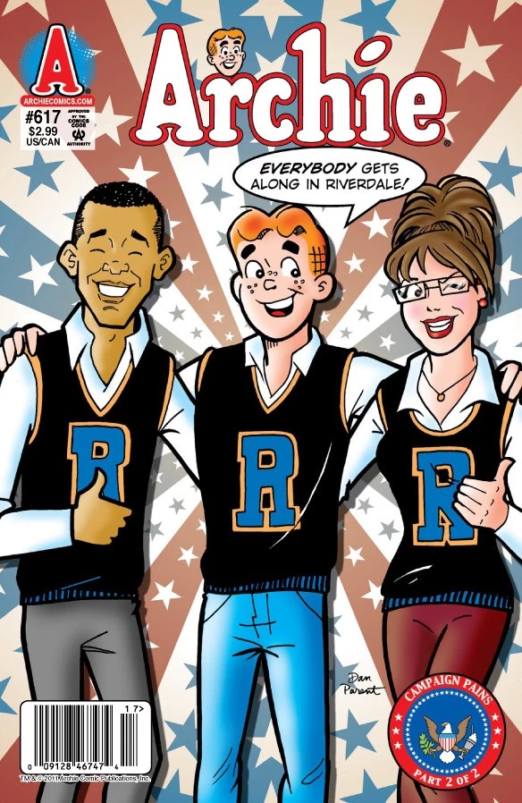 Barack Obama & Sarah Palin Clobber Archie & Reggie in Exclusive Preview