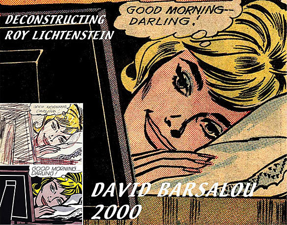 Deconstructing Lichtenstein Source Comics Revealed And Credited