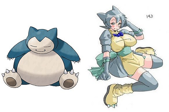 493 Pokemon Drawn as Sexy Anime Girls Because The Internet, That's Why