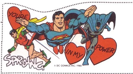 The Dubious Romantic Messages of 1980's 'Super Friends' Valentines