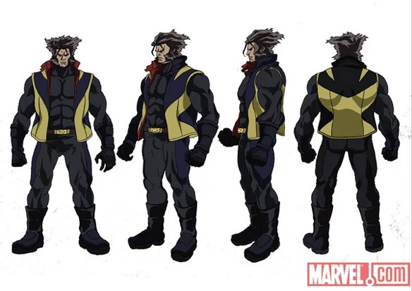 Marvel Releases New X Men Anime Character Art