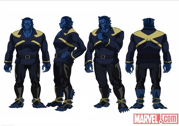 Marvel Releases New X Men Anime Character Art