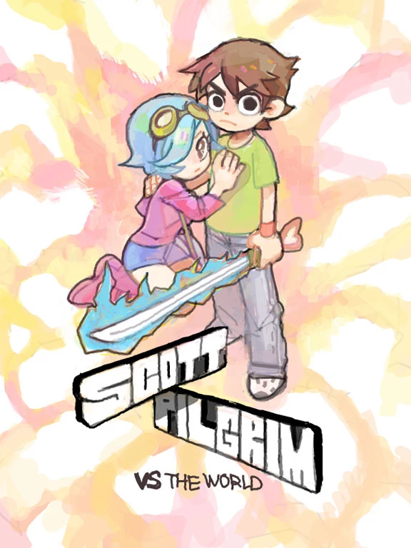 Japanese 'Scott Pilgrim' Fan Art is Mangariffic