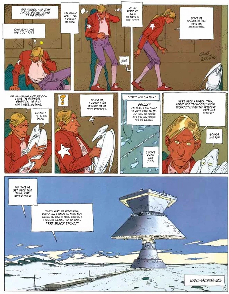 Behold, the Glory That is 'The Incal' by Moebius [Preview]