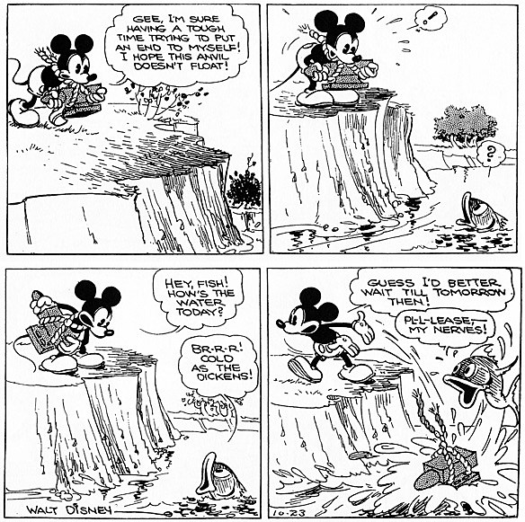 The Incredible Comedy (and Suicide Attempts) of 'Mickey Mouse' by Floyd  Gottfredson