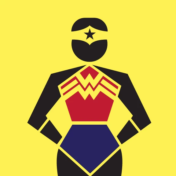 Teddy Hahn Assigns Pictograms to Superheroes [Art]