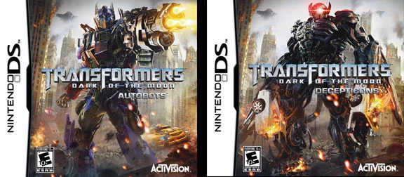 transformers game nintendo ds