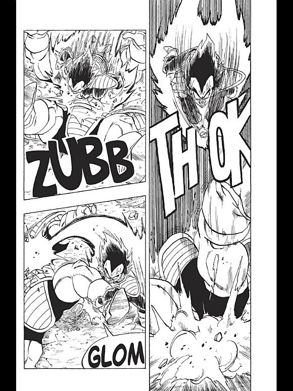 What is a ridiculous Dragon Ball manga panel that when you read it