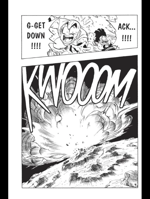 I post manga panels and stuff - Dragon Ball Z by Akira Toriyama