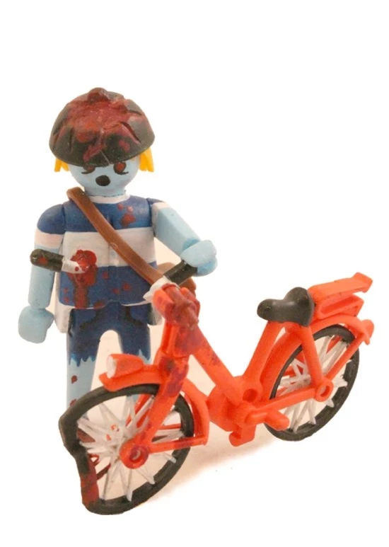 The Zombie Art Project Customizes Playmobil Figures Into The Plastic Dead
