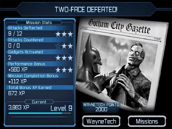 Zadzooks: Batman: Arkham City Lockdown review (iPad) - Washington