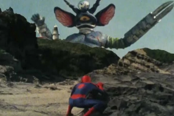 Japanese Spider Man Episode 5 The Experimental Labs Of Horror Evil Professor Monster Review