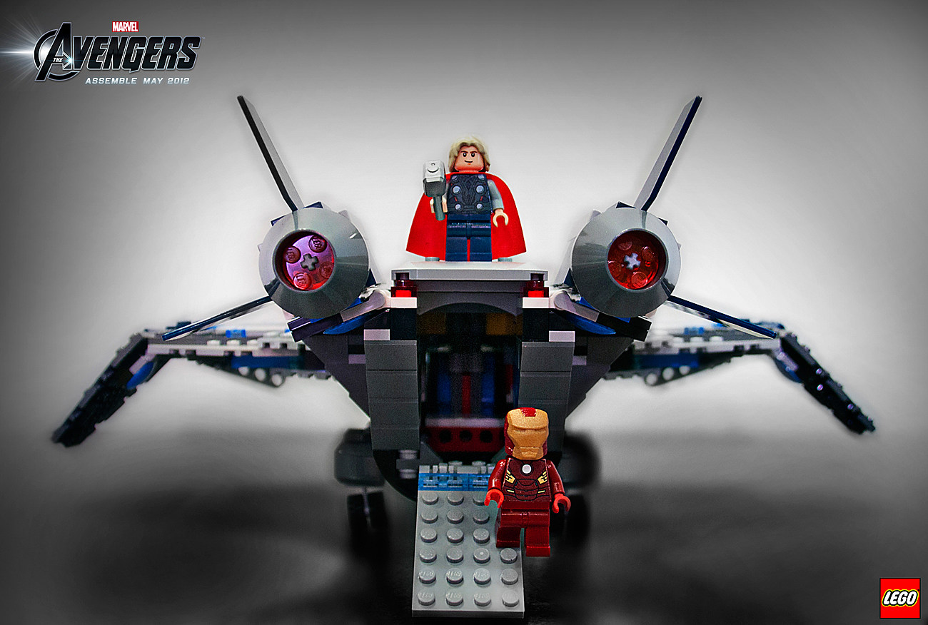 First Images of 'The Avengers' Lego Sets Assemble [Toy Fair 2012]