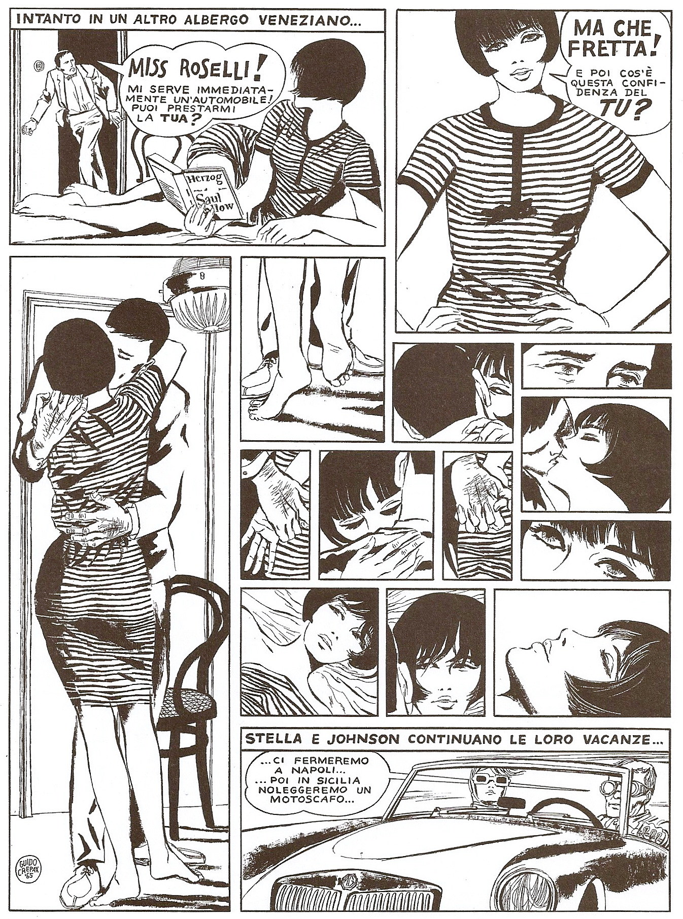 Hardcore Porn Drawings Colorful Art - Guido Crepax's 'Valentina': The High Water Mark of ...