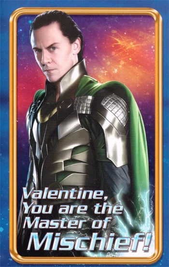 loki valentines day cards