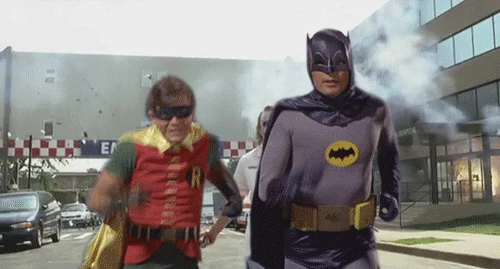 Batman and Robin Run Away from Everything in Roberto Salvador's Animated  Gifs