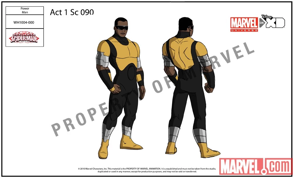 Luke Cage Gets an Updated Look For 'Ultimate Spider-Man' Animated Series