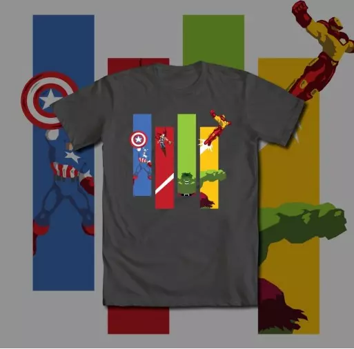 Avengers T-Shirt Design Contest Winners on Sale at WeLoveFine