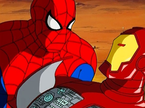 spider man animated series iron man