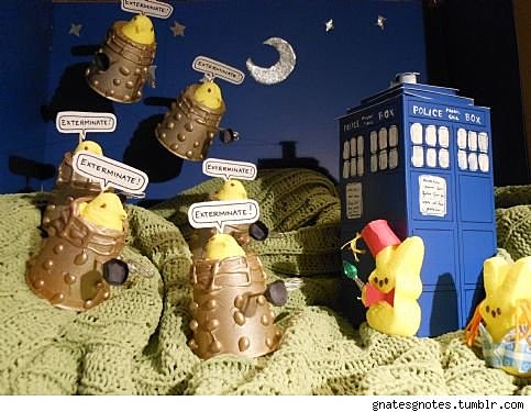 peeps easter diorama