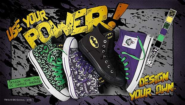 højttaler svulst vene ComicsAlliance Demos Converse's Customizable DC Comics Sneakers [Fashion]